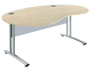 Unbranded Watt kidney shaped desk