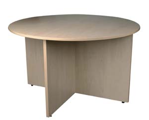 Unbranded Watt round meeting table