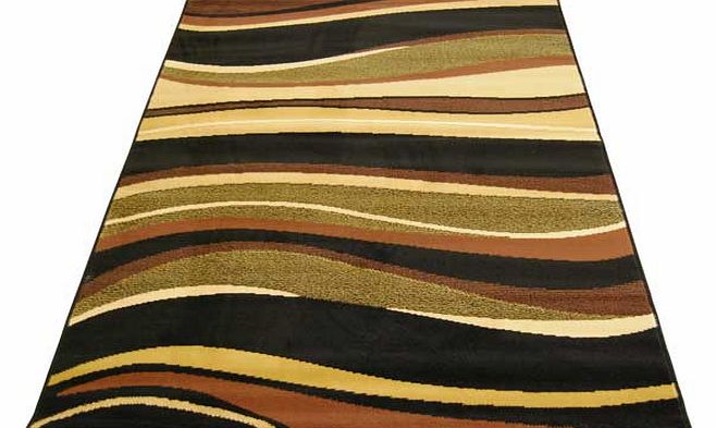 Unbranded Waves Rug - Natural - 80 x 150cm