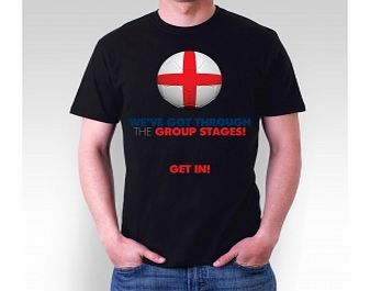 Unbranded We Got Through The Group England Black T-Shirt