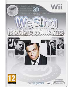 Unbranded We Sing: Robbie Williams - Wii Game