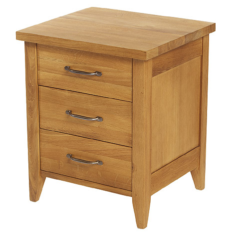 Unbranded Wealden 3 Drawer Bedside Chest (Unfinished )