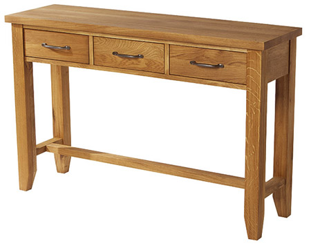 Unbranded Wealden Console Table (Oiled Finish )