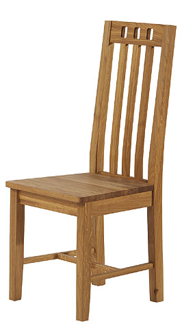 Unbranded Wealden Dining Chairs - Pair (Oiled Finish )