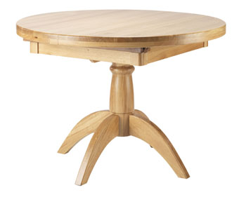 Unbranded Wealden Extending Round Dining Table - 1066mm or