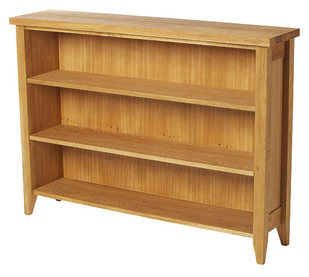 Unbranded Wealden Long Low Bookcase (Oiled Finish )
