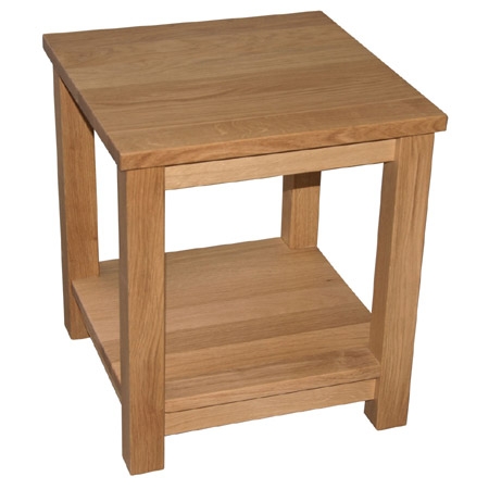 Unbranded Wealden Refectory Lamp Table (Oiled Finish)