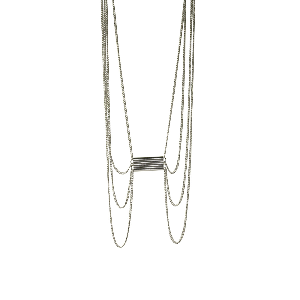 Unbranded Web Bar Necklace