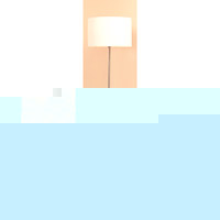 Webster Complete Floor Lamp Satin Chrome Finish