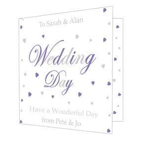 Unbranded Wedding Day Card