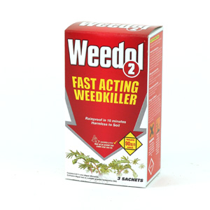 Unbranded Weedol 2 Fast Acting Weedkiller  3 Sachets