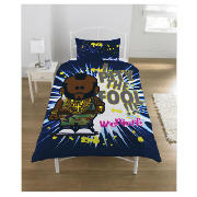 Unbranded Weenicons Pity the Fool Duvet Set, Single