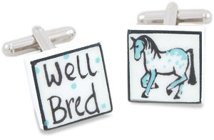 Unbranded Well Bred Horse Cufflinks