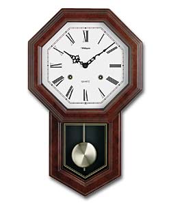 Wellington Quartz Pendulum Wall Clock