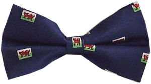 Unbranded Welsh Flag Bow Tie