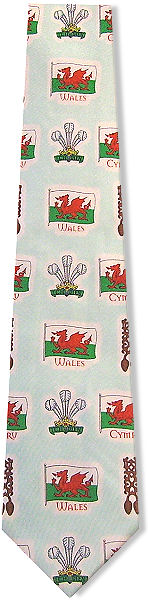 Unbranded Welsh Lovespoons Tie