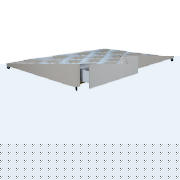 Unbranded Wembury 4 Drawer Double Divan Set With Pocket