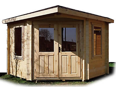 Unbranded Wenlock Log Cabin