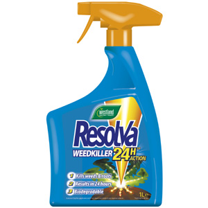 Unbranded Westland Resolva 24H RTU Weedkiller - 1 litre