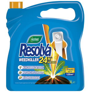 Unbranded Westland Resolva 24H RTU Weedkiller - 3 litres