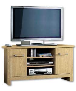 Westport Oak Corner Entertainment Unit