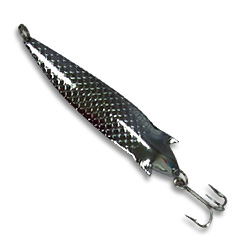 Unbranded Wever Lures - Silver and Silver Fins - 15 grams