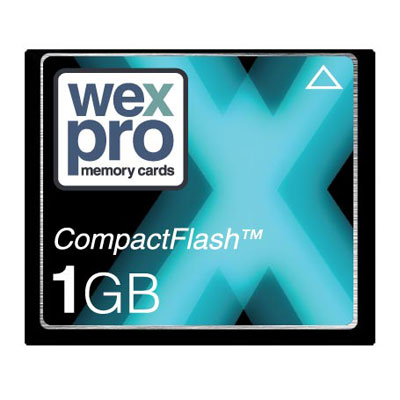 The WexPro 1GB 55x speed CompactFlash card is the perfect memory card for your digital compact camer