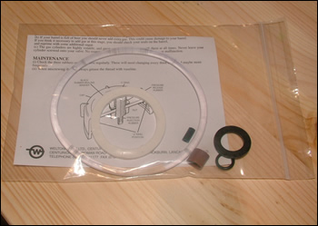 All the washers and seals you need to maintain your king keg