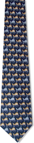 Unbranded Whales Tie