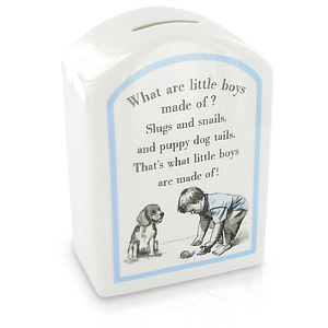 Unbranded What are Little Boys Made of Money Bank