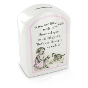 Unbranded What are Little Girls Made of Money Bank