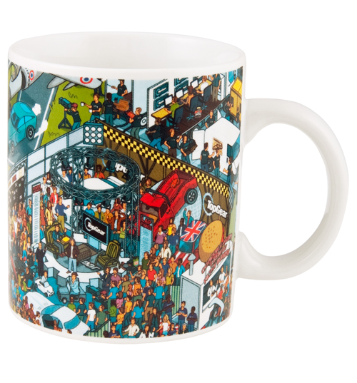 Unbranded Wheres Stig Top Gear Mug