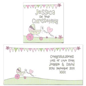 Unbranded Whimsical Pram Card
