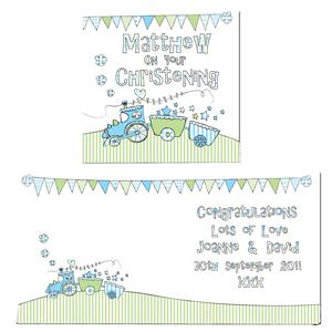 Unbranded Whimsical Train Card