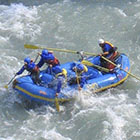 Take on tumbling class 3 and 4 white water rapids on this exhilarating rafting adventure through som