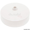 Unbranded White 3-In Line Terminal and Earth Ceiling Rose