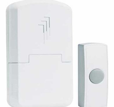 Unbranded White 30m Single Portable Door Chime Kit