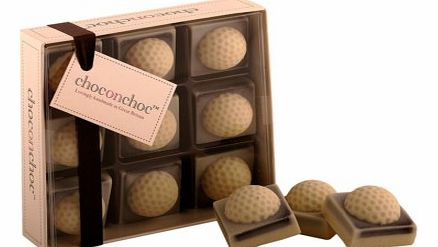 Unbranded White and Dark Belgian Chocolate Golf Balls 4536CX