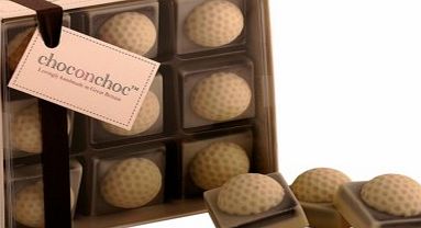 Unbranded White and Dark Belgian Chocolate Golf Balls