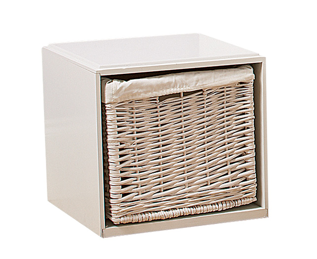 Unbranded White Bathroom Storage Cube