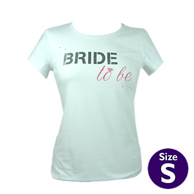 Unbranded White bride t-shirt (S)