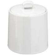 Unbranded White Ceramic Set of 3 Storage Jars - 3 small