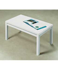 Unbranded White Chunky Coffee Table