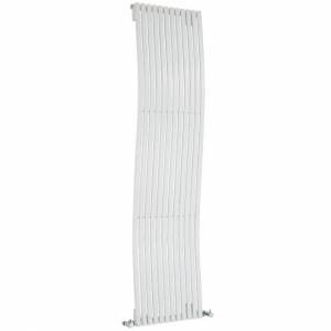 Unbranded White Designer Wave Radiator 1600 x 460mm
