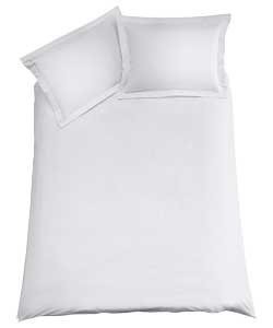 Unbranded White Egyptian Cotton Duvet Cover - Single