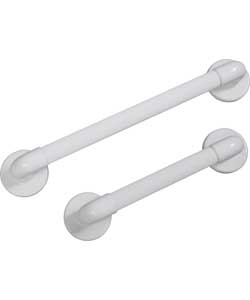 Unbranded White Heavy Duty Grab Rail - 450mm