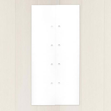 Unbranded White Lace Up Outer Sleeve (DL Wardrobe) - 10 Pack