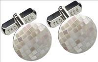 Unbranded White Mad-Dog Cufflinks by Ted Baker