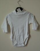 White polo long sleeved body - 30 to 36 mths