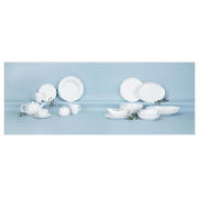 Unbranded White Porcelain 35 piece set